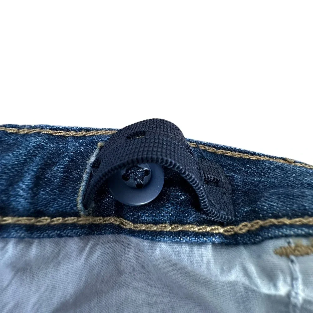 The Children's Place Boys Denim Shorts Blue Size‎ 12S Slim Adjustable Waist